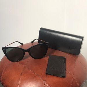 Persol Sunglasses + Persol Case + Persol cloth